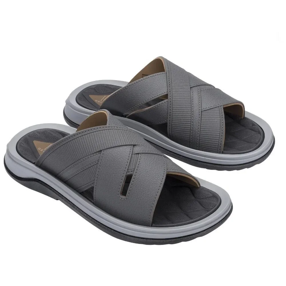 Men's Crossband Slide Sandals Shoes Size 13